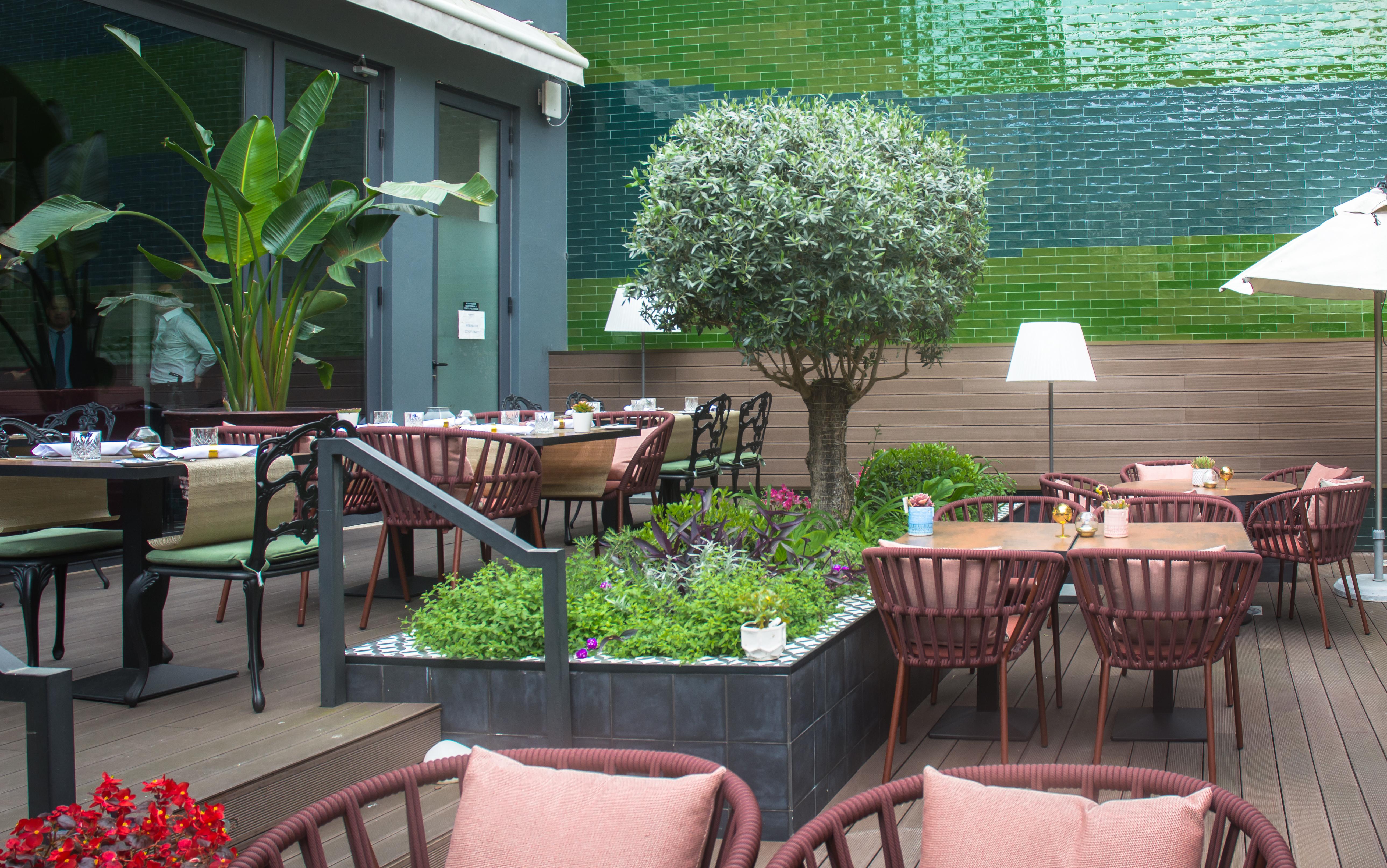 ליסבון 138 Liberdade Hotel מראה חיצוני תמונה The terrace at the restaurant